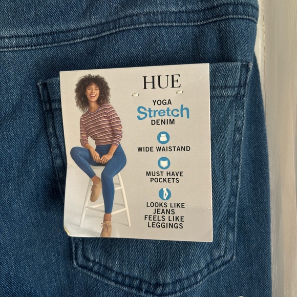 HUE Yoga stretch leggings - Picture 3 of 5